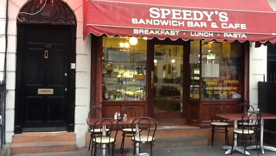 【福爾摩斯景點2】「Speedy’s Cafe」